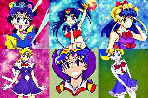 Sailor Moon By Shizenbomber Deviantart Twitter Stable Diffusion