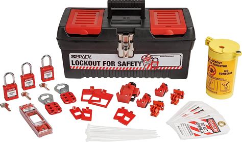 Brady Electrical Lockout Tagout Kit Hasps Clamp On Universal