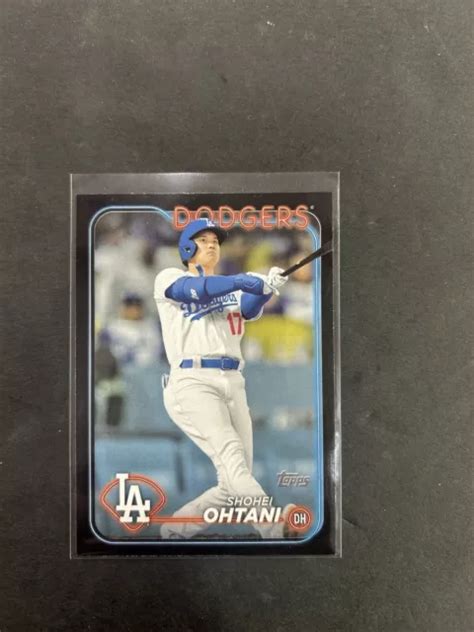 Shohei Ohtani Topps Series Noir Parall Le Los Angeles