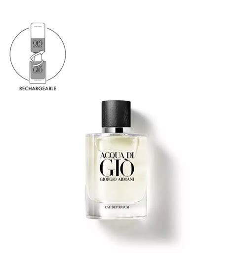 Acqua Di Gio Eau De Parfum Vaporisateur Rechargeable Giorgio Armani