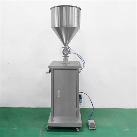 Pneumatic Paste Filling Machine Pneumatic With Single Cylinder Piston