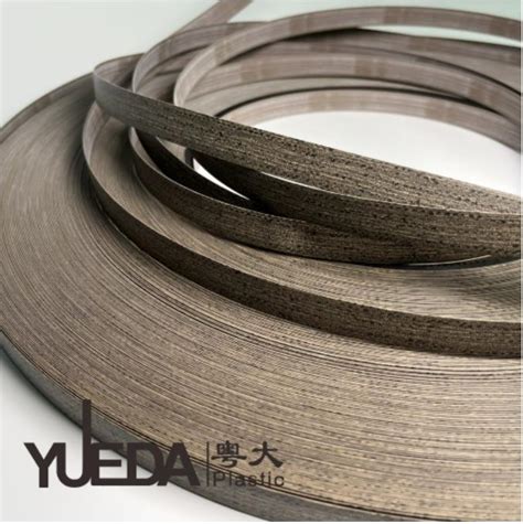 Yueda Pvc Edge Banding Inch Edgebanding Flexible Veneer Walnut Pvc