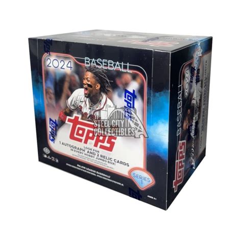 Topps Series Baseball Hobby Jumbo Box Steel City Collectibles