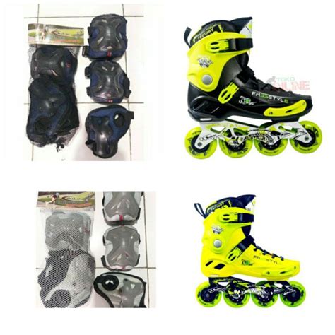 Jual Sepatu Roda Dewasa Freestyle Frse One Protector Shopee Indonesia