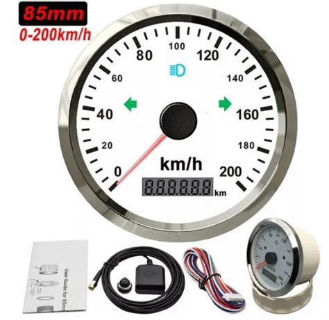 Universal Mph Knots Km H Gps Speedometer Odometer Mm Km H