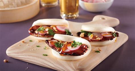 Barbecue Pork Belly Bao Buns Gordon Food Service