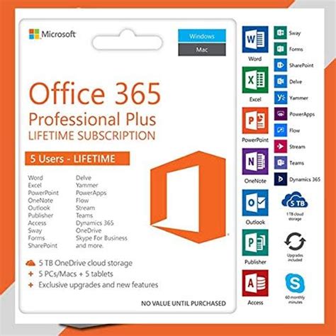 Microsoft Office Professional Plus Lifetime Subscription For