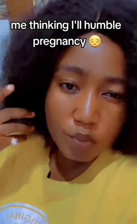 Lady Leaves Many Shocked By Her Pregnancy Transformation