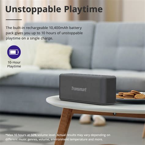 Tronsmart Element Mega Pro W Bluetooth Speaker Soundpulse Ipx