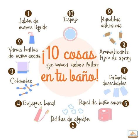 10 cosas que debe haber en la sala de baño Consejos para mudanzas