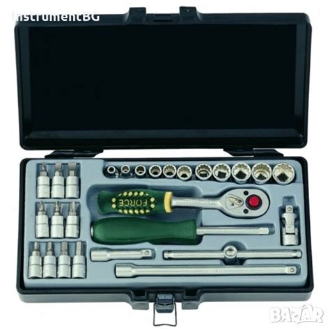 Гедоре комплект FORCE 1/4" / 28 части в Гедорета в гр. София ...
