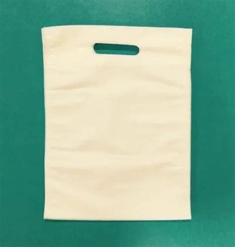 White 16x20 Inch D Cut Non Woven Bag For Shopping At Rs 145 Kg In Junagarh