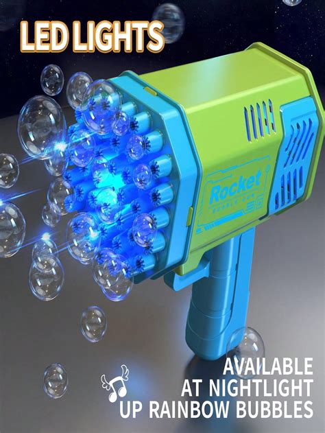 Pi Ce Jouet Pour Enfants Pistolet Bulles Automatique Main De