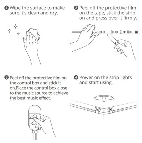 Govee H E Rgbic Led Strip Lights User Manual