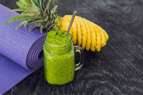 The Best Tropical Weight Loss Smoothie With Kale I Live For Greens