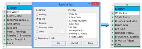 How To Sort Full Names By Last Name In Excel