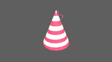 Party Hat Buy Royalty Free 3D Model By Bariacg 45abf69 Sketchfab