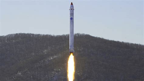 North Korea Launches Rocket Likely Tied To Military Satellite South Korea Says Npr