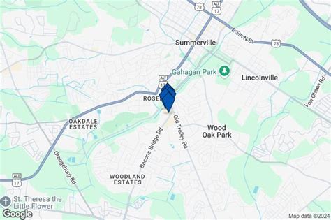 Summerville Sc Zip Code Map