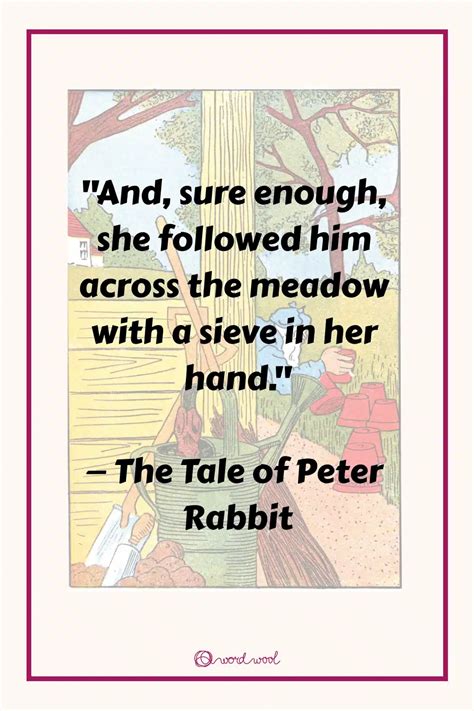 31 Top “The Tale of Peter Rabbit” Quotes That Echo for Ages