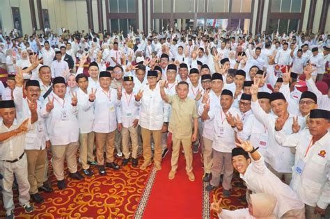 Rakerda Gerindra Sultra Dasco Ajak Rakyat Menangkan Prabowo Presiden 2024