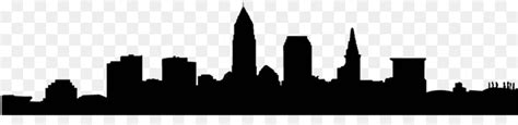 Free Cleveland Ohio Skyline Silhouette, Download Free Cleveland Ohio ...