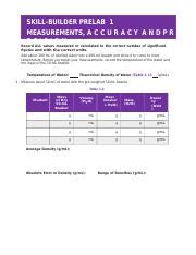 Mod Skillbuilder Prelab Worksheet Docx Skill Builder Prelab