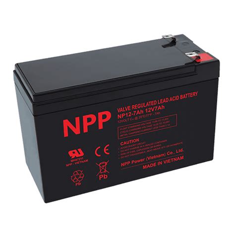 12V7Ah Valve Regulated Lead Acid Battery Manufacturer In China Best Price