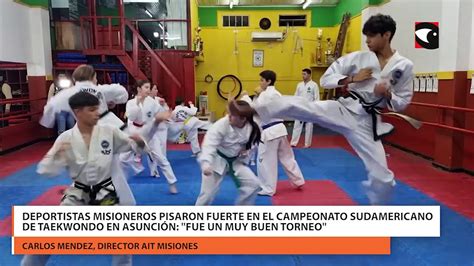 Deportistas Misioneros Pisaron Fuerte En El Campeonato Sudamericano De