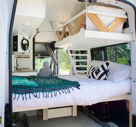 Camper Van Bed Ideas For Your Conversion Sprinter Van Conversion Hot