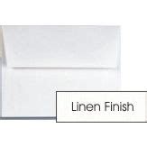 Classic LINEN Solar White 80T Linen A9 Envelopes 5 75 X 8 75 50 PK