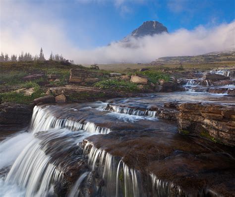 Waterfalls Glacier National Park