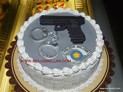 BOLOS BELLINI CAKE DESIGNER Bolo Policial