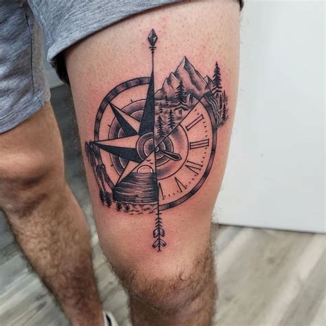 Compass Tattoo Compass Tattoo Design Simple Compass Tattoo Viking Compass Tattoo Feminine