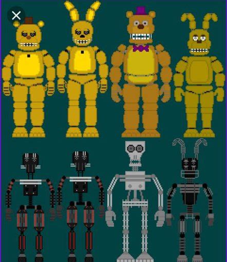 Traje Spring Locks Wiki FNaF Amino Español Amino