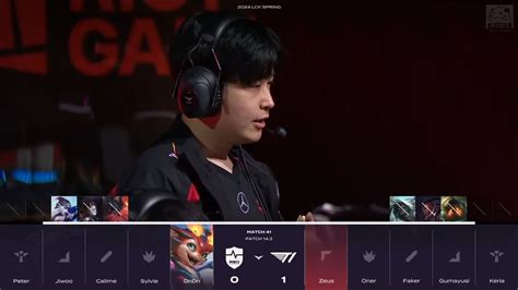 T Vs Ns Jiwoo Lck Faker Game Lck