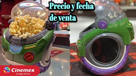 Precio Y Fecha Palomera Buzz Lightyear Cinemex Nuevo Vaso De