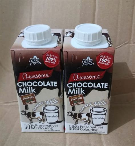 Farm Fresh Uht Premium Chocolate Ml X Packs Susu Segar Farm