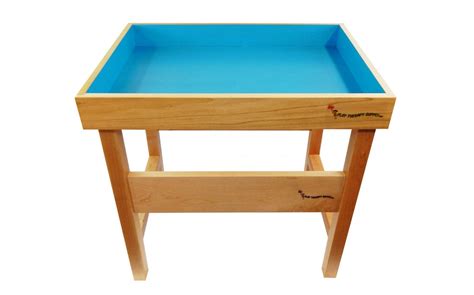 Basic Wooden Sand Tray With Stand Combo Sand Tray Therapy