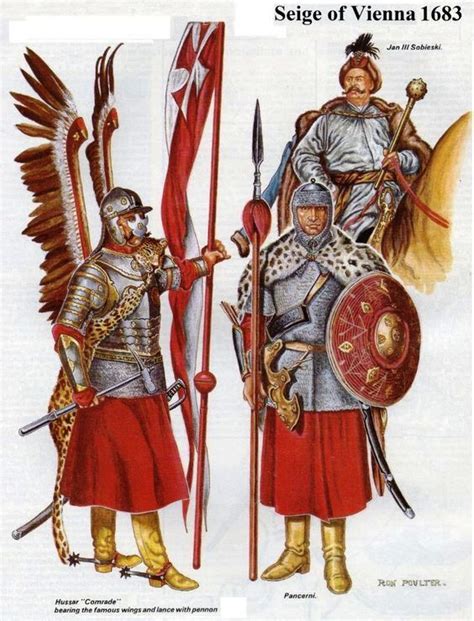 Polish Cavalry At The Siege Of Vienna Polish Winged Hussars