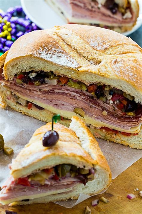 Muffaletta Sandwich - Spicy Southern Kitchen