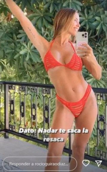 Desde la playa y en bikini Rocío Guirao Díaz dio sus tips para superar una resaca NoticiasNet