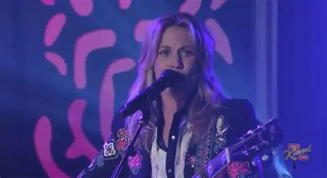 Sheryl Crowe Sings Her Latest Country Single ‘easy On Jimmy Kimmel [video]