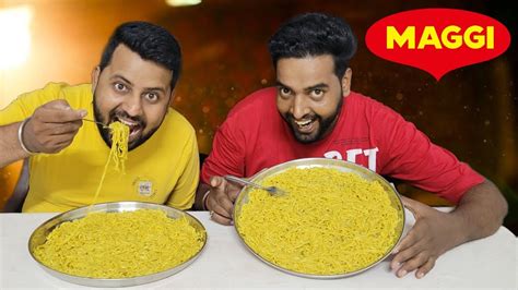 Maggi Eating Challenge Maggi Eating Competition Maggi Eating