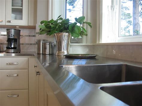 Hand Made Stainless Steel Countertops By Custom Metal Home CustomMade