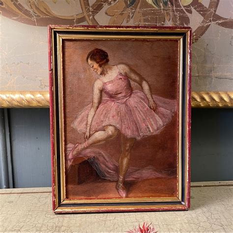 Proantic The Dancer Painting Early Twentieth