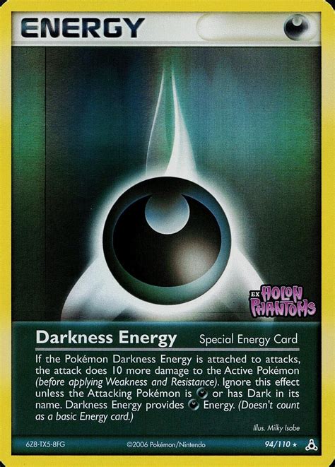 Darkness Energy Reverse Holo Prices Pokemon Holon Phantoms