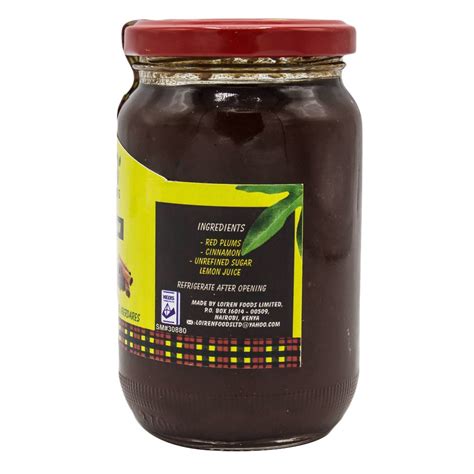 Low Sugar Plum & Cinnamon Jam – Samwa Natural Foods