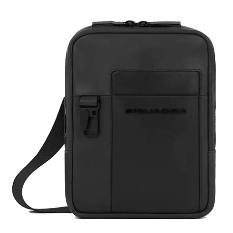 Piquadro Borsello Piccolo In Pelle Porta Ipad Mini CA3084S123 N Nero