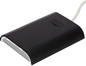 HID OMNIKEY 5427ck Gen 2 Smart Card Reader USB Black Light Gray